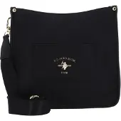 U.S. POLO ASSN. Schultertasche Umhängetasche Stanford Hobo Black schwarz