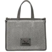 Sansibar Handtasche Umhängetasche Mini Tote Bag Grey grau