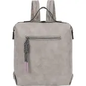 Fritzi aus Preußen Rucksack Bitzi04 Backpack Metallic Shell hellgrau