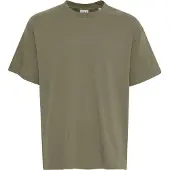 Solid Kurzarmshirt SOLID "Kurzarmshirt SDDanton", Herren, Gr. S, grün (vetiver), Obermaterial: 100% Baumwolle CO., Shirts Kurzarmshirt