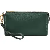 Fossil Handgelenktasche Utensilientasche Gift Wristlet Viridian tannengrün