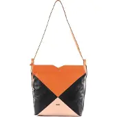 PICARD Schultertasche Umhängetasche Harlekin Shopper Papaya - Kom mehrfarbig