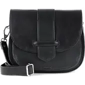 Saddler Leder Umhängetasche Charon Crossbody Bag Black schwarz