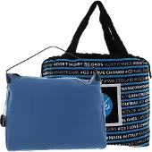 Gabs Leder Schultertasche Umhängetasche Calliope TG Ruga Stitching Oceano blau