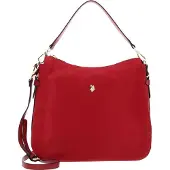 U.S. POLO ASSN. Handtasche Umhängetasche Houston Hobo Bag Red rot