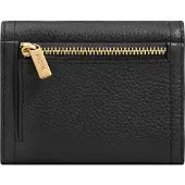 Fossil Geldbörse Logan Trifold Black schwarz