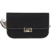 Decadent Leder Umhängetasche Schultertasche Tara Belt Bag Nappa Black schwarz