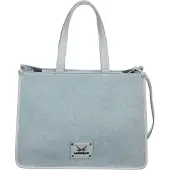 Sansibar Handtasche Umhängetasche Tote Bag Jeans hellblau