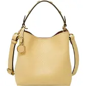 Fossil Umhängetasche Handtasche Jessie Bucket Crossbody Bag Daze hellgelb