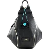 Gabs Schultertasche Freizeitrucksack Narcisa Shoulder Bag Nero+Smog+Ecru schwarz dunkelgrau