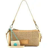 Gabs Schultertasche Umhängetasche Pepita Shoulder Bag Beige+Oro+Naturale