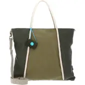 Gabs Umhängetasche Schultertasche Lydia Shopper Verde Militare+Savana+Ecru dunkelgrün