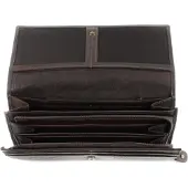 Bruno Banani Leder Geldbörse Africa Wallet Brown dunkelbraun