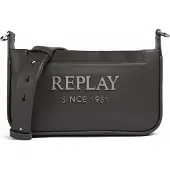 Replay Umhängetasche Crossbody Bag Granite Gray dunkelgrau