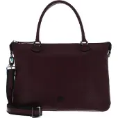 Gabs Leder Schultertasche Umhängetasche Marilyn TG Shoulder Bag Chianti weinrot