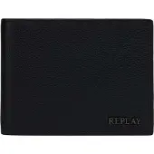 Replay Leder Geldbörse Wallet Black schwarz