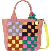 Oilily Handtasche Umhängetasche Hansel Tote Bag Rosette altrosa