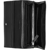 Marc O'Polo Geldbörse Jessie Leather Combi Wallet Black schwarz