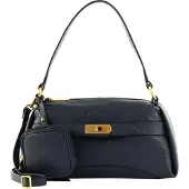PICARD Leder Schultertasche Umhängetasche Odeon Hand Bag Ocean dunkelblau