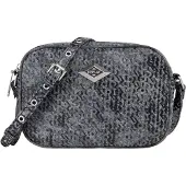 Replay Umhängetasche Crossbody Bag Washed Black + Black dunkelgrau