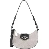Replay Schultertasche Umhängetasche Shoulder Bag Cream White schwarz hellgrau
