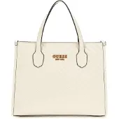 GUESS Cabas Silvana 2 Tragetasche, Farbe: Bone