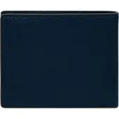 Fossil Geldbörse Anderson Large Coin Pocket Bifold Midnight Navy dunkelblau