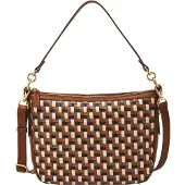 Fossil Umhängetasche Schultertasche Jolie Crossbody Multi Brown braun