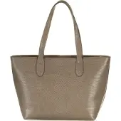 Betty Barclay Shopper Taupe Schlangenlederoptik 43x27x14 cm
