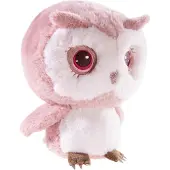 Heunec Kuscheltier "Young&Trendy, Eule Erdbeer, 27 cm", rosa (rose, weiß), Plüschfiguren, KinderH:27cm, Kuscheltier, H:27cm