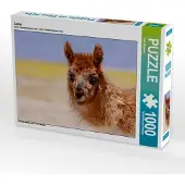 CALVENDO Lama 1000 Teile Puzzle quer 640x480mm, Bergwitz Uwe; 7398960