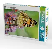 CALVENDO Distelfalter auf Sommerflieder 1000 Teile Puzzle hoch 480x640mm, ; 7422763