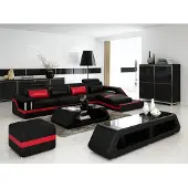 AEA Designer Ecksofa Sofa Wohnlandschaft Big Modernes Ledersofa Couch Hamburg III