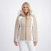 Luhta Jacke Beta L8 Weiß/Braun Braun XXL