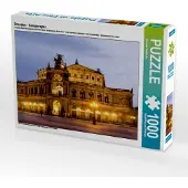 CALVENDO Dresden - Semperoper 1000 Teile Puzzle quer 640x480mm, Seethaler Thomas; 7322864