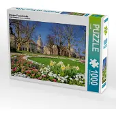 CALVENDO Dresden Frauenkirche 1000 Teile Puzzle quer 640x480mm, ; 7461245