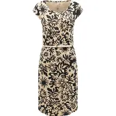 Ragwear Shirtkleid "Lilithe YOUMODO" Eingrifftaschen Sommerkleid mit Alloverprint und Flechtgürtel