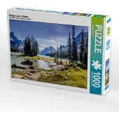 CALVENDO Maligne Lake, Alberta 1000 Teile Puzzle quer 640x480mm, Gerber Thomas; 7421779
