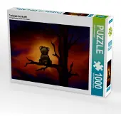 CALVENDO Teddybär bei Nacht 1000 Teile Puzzle quer 640x480mm, Haberhauer Petra; 7293527