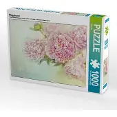 CALVENDO Pfingstrosen 1000 Teile Puzzle quer 640x480mm, Pe Lizzy; 7283010