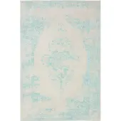 Interiyou Teppich Sintra Cream/Türkis 120x170 cm