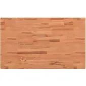 Syfax Waschtischplatte 100x60x4 cm Massivholz Buche