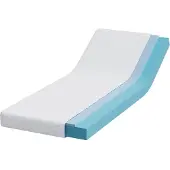 vidaXL Matratze Mittel 80 x 200 cm Weiß