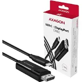 Axagon Rvc-dpc Displayport-auf-usb-c-kabel
