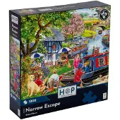 The House of Puzzles Puzzle Narrow Escape 1000 Teile Tiere Landschaft