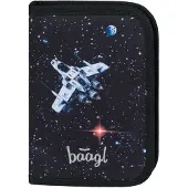 Baagl Schultasche, einteilig, Pixel Space Design