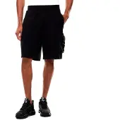 EA7 für Herren. 7M001588_AF12660 Athletic Mix Hose schwarz (XXL), Lässig, Sportlich, Baumwolle