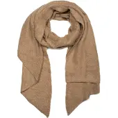 StyleBREAKER XXL-Schal "Asymmetrischer unifarbener Web Schal", Damen, braun (hellbraun), Obermaterial: 100% Viskose CV., Modisch, Modetücher XXL-Schal