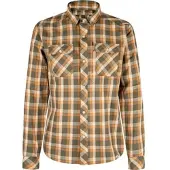 Montura Cotton Check Shirt Woman verde salvia/melon (49354) L