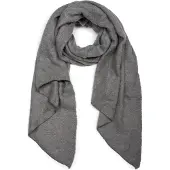 StyleBREAKER XXL-Schal "Asymmetrischer unifarbener Web Schal" 1 Stk.